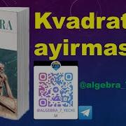 7 Sinf Algebra Javoblari2022