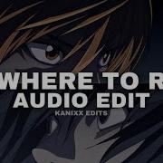 Nowhere To Run Edit Audio