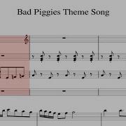Bad Piggies Theme Song Piano Tutorial Crazy Tom