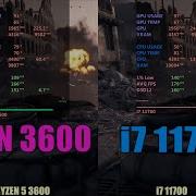 Ryzen 5 3600 Vs Intel I7 11700F
