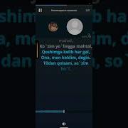 Ona Men Keldim Degin Karaoke