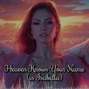 Heaven Knows Your Name Is Isabella 80S Italo Disco Europop Love Anthem