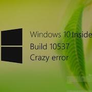 Windows 10 Crazy Error