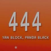 Yan Block Panda Black 444 Letra
