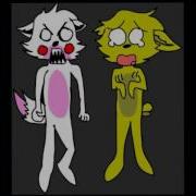 Springtrap And Mangle Sings Bad Apple