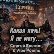 Какая Ночь Я Не Могу Рок И Скрипка Сергей Есенин Vibe