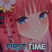 Nightcore First Time Lyrics