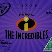 Closing To The Incredibles 2005 Uk Dvd