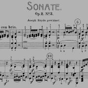 Beethoven Piano Sonata 3