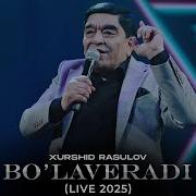 Xurshid Rasulov Bo Laveradi Jonli Ijro 2026