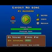 Layout No Song Geometry Dash