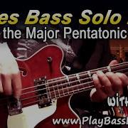 Bass Blues Solo